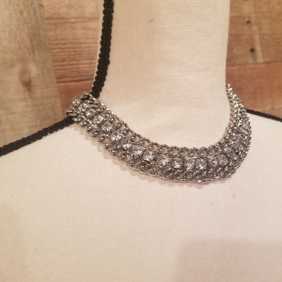 Cookie Lee Jewelry - 💎Cookie Lee clear crystal chain necklace